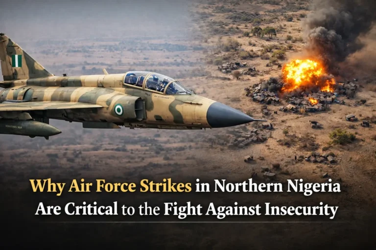 Why Air Force Strikes in Northern Nigeria Are Critical to the Fight Against Insecurity