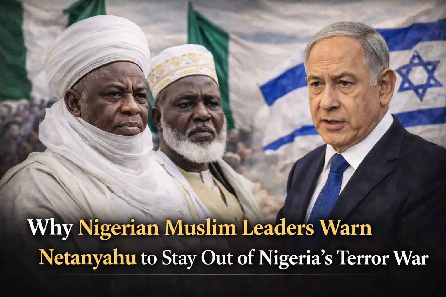 Why Nigerian Muslim Leaders Warn Netanyahu to Stay Out of Nigeria’s Terror War