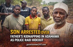 Son arrested over father’s kidnapping in Adamawa as police raid hideout