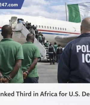 Nigeria Ranked Third in Africa for U.S. Deportations — What the Numbers Actually Mean