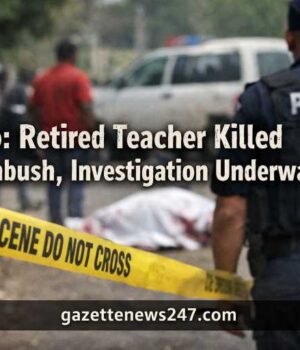 Oyo: Retired Teacher Killed in Ambush, Investigation Underway