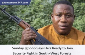 Sunday Igboho Says He’s Ready to Join Security Fight in South-West Forests — If FG Approves