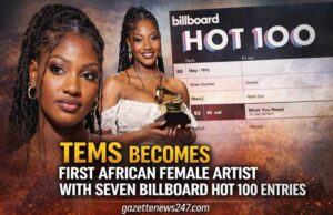Why Tems’ Seven Billboard Hot 100 Entries Matter