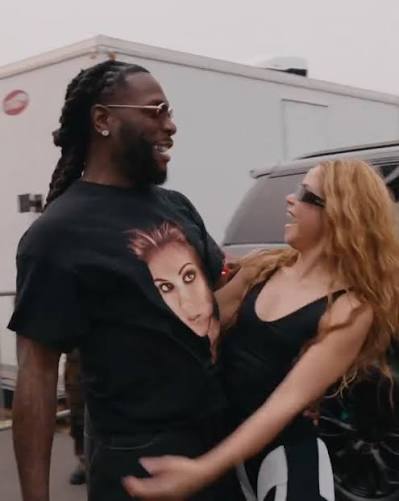 Burna Boy and Shakira Reunite Ahead of Historic FIFA World Cup Final Halftime Show