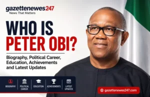 Who Is Peter Obi? Biography, Political Career, Education, Achievements and Latest Updates