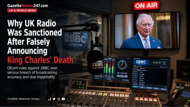Why UK Radio Was Sanctioned After Falsely Announcing King Charles’ Death